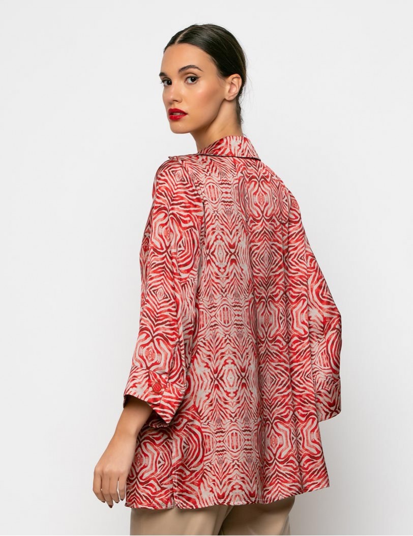Samantha-Printed Shirt