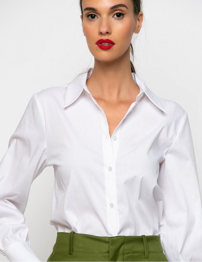 Rianna-White Shirt