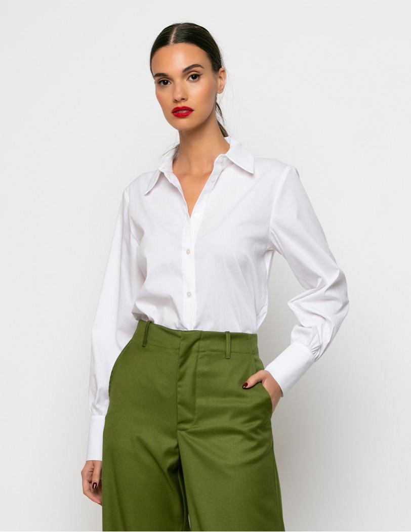 Rianna-White Shirt