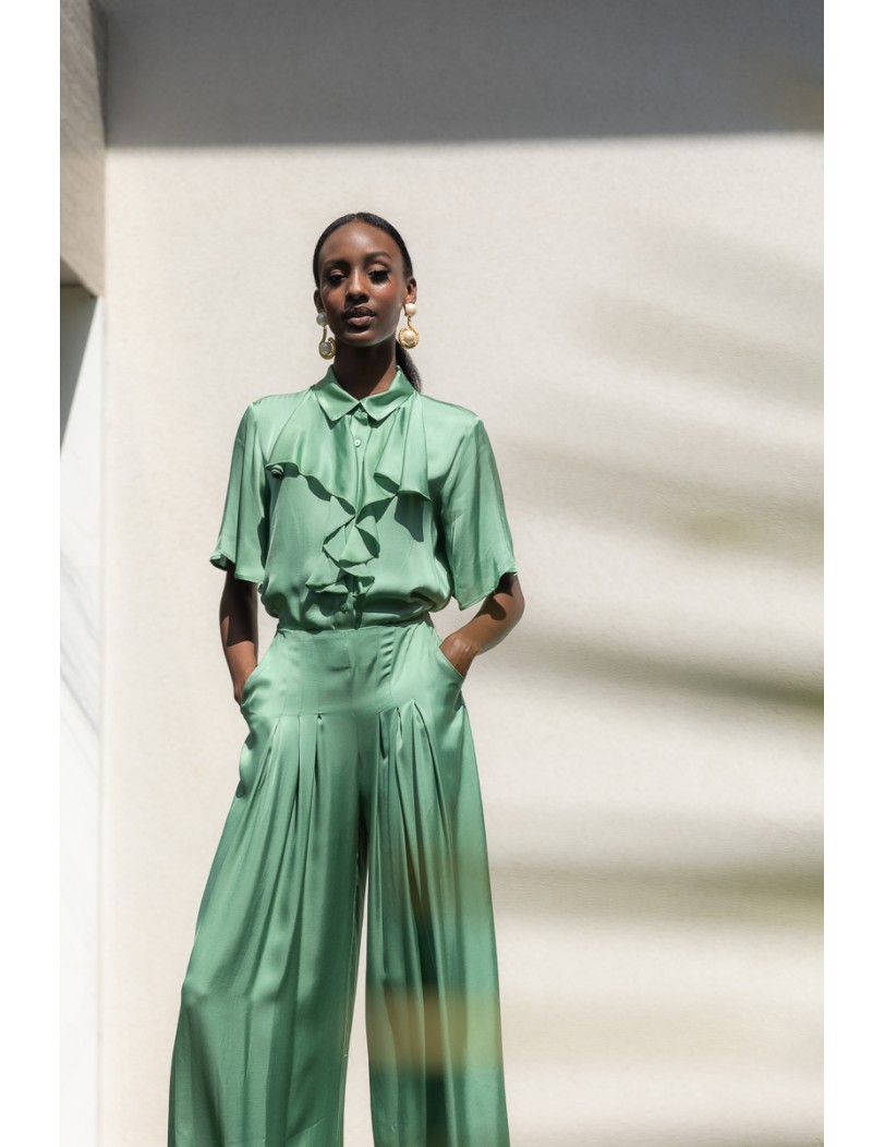 Olivia Shirt with Ruffles &...