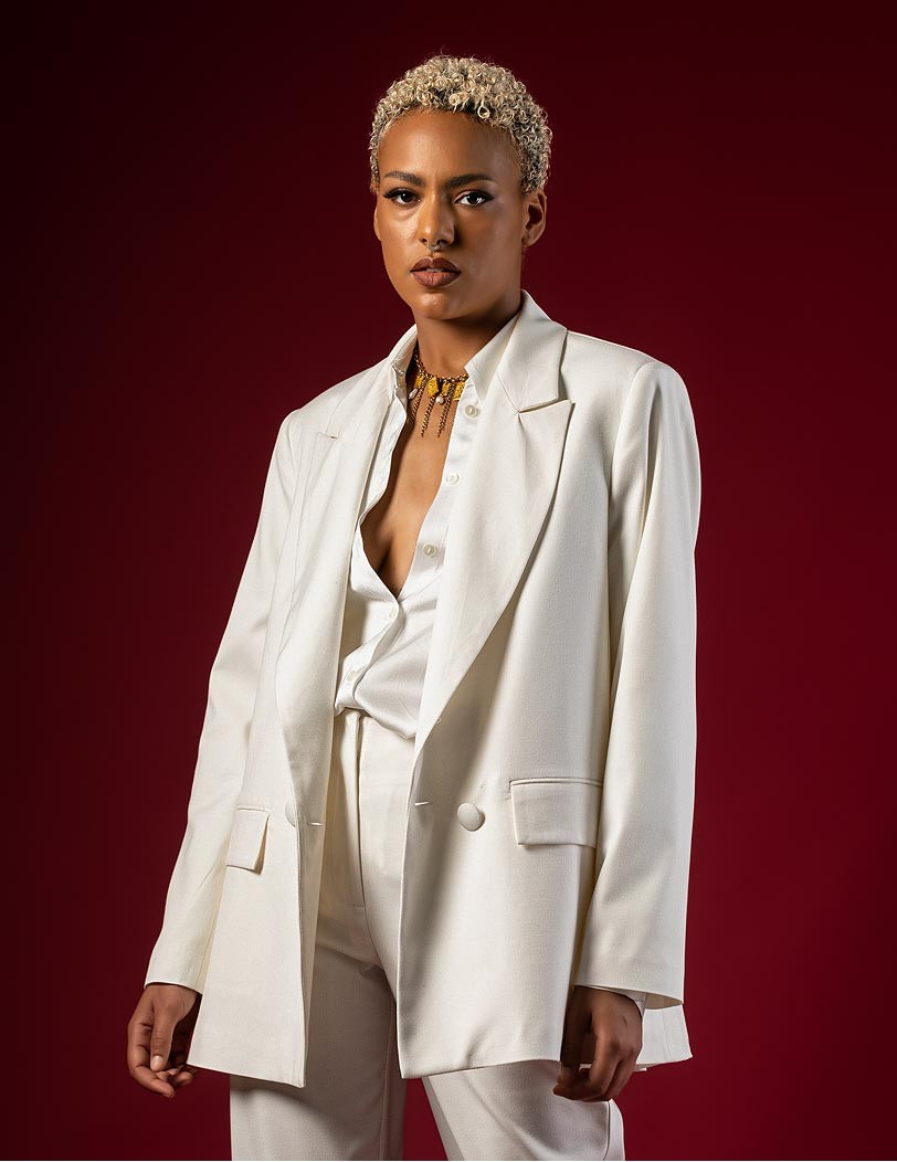 FW 113-2025 Ecru Blazer...