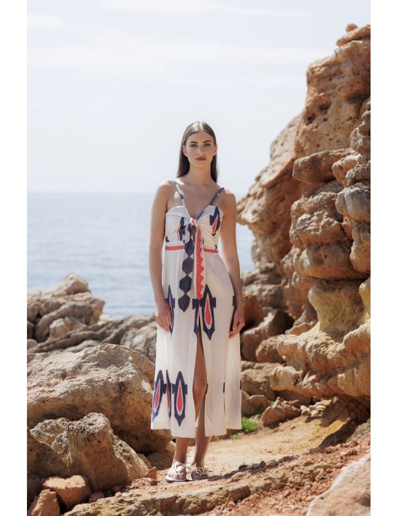 Donousa-127 Jacquard Dress...