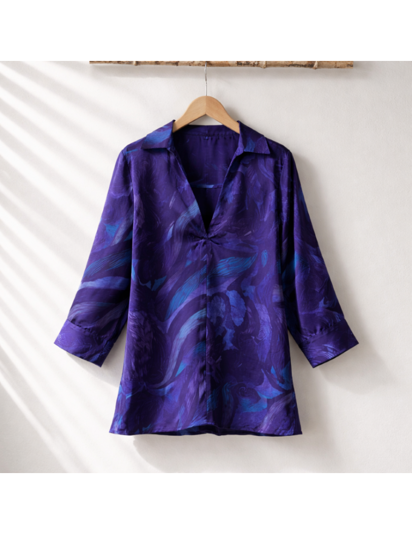 Samantha-Printed Shirt