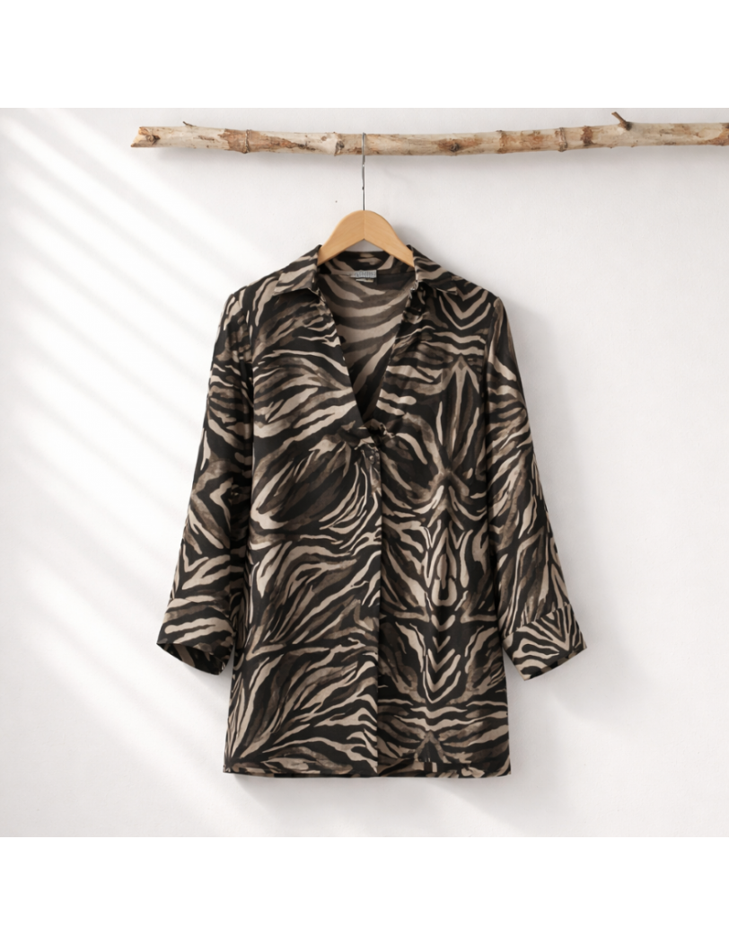 Samantha-Printed Shirt