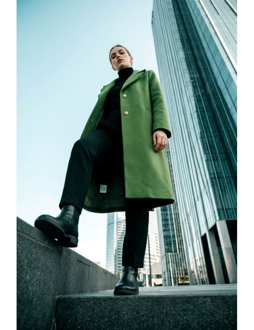 Angelik green coat